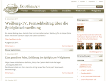 Tablet Screenshot of ernsthausen.de